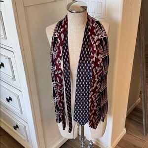 Lot of 3 Mario Ferrari silk ties